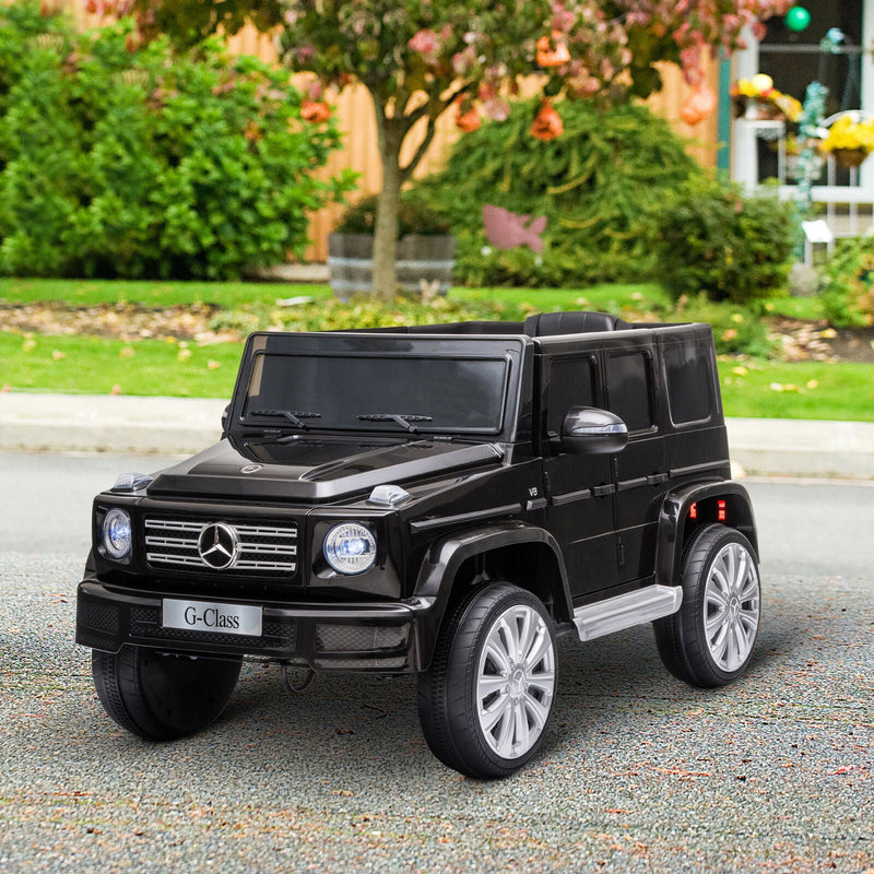 Load image into Gallery viewer, Adventure-Ready Mercedes Benz G500 Electric Kids Car with Headlights &amp; Suspension
