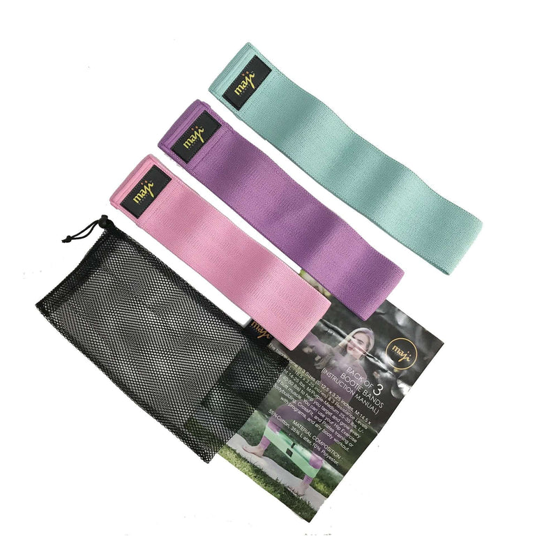 Load image into Gallery viewer, Pack of Three Booty Bands - 3 Sizes 3 Weights
