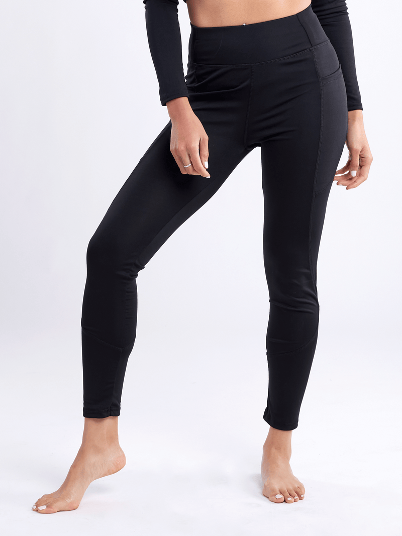 Load image into Gallery viewer, JupiterGear High-Waisted Classic Gym Leggings with Side Pockets

