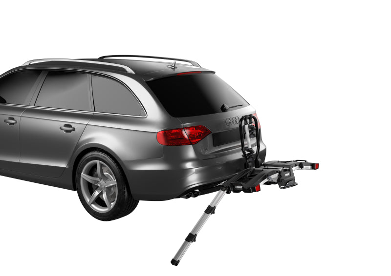 Load image into Gallery viewer, Thule EasyFold XT 2 - Fully Foldable Platform Hitch Bike Rack (Up to 2 Bikes) - Black/Silver
