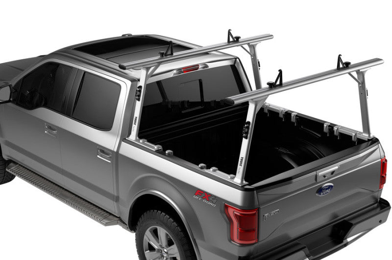 Load image into Gallery viewer, Thule TracRac Pro 2 Overhead Truck Rack 05-15 Toyota Tacoma - Silver
