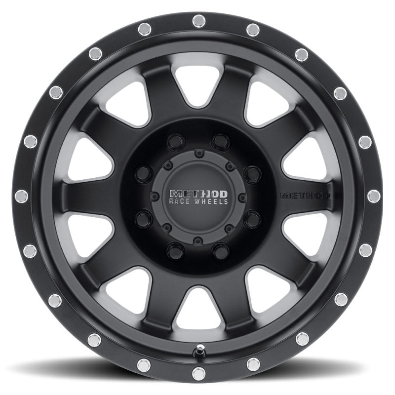 Load image into Gallery viewer, Method MR301 The Standard 16x8 0mm Offset 8x6.5 130.81mm CB Matte Black Wheel
