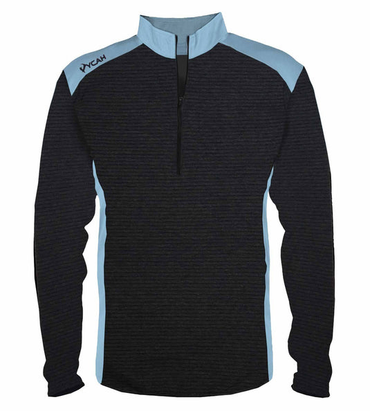 Aerial Pullover - Black/ Columbia Blue