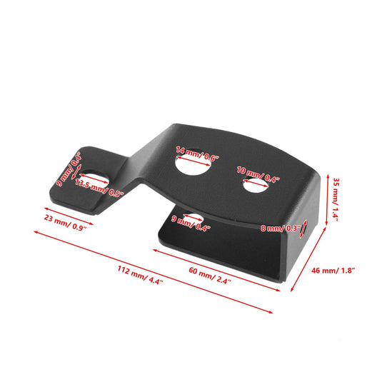 2pcs A-Pillar Mounting Bracket For Ford Bronco 2/4 Door 2021 2022