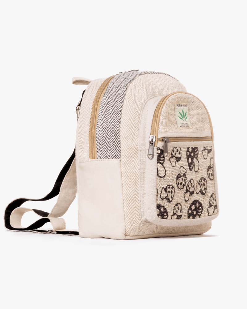 Load image into Gallery viewer, Kathmandu Collection Mini Hemp Mushroom Backpack
