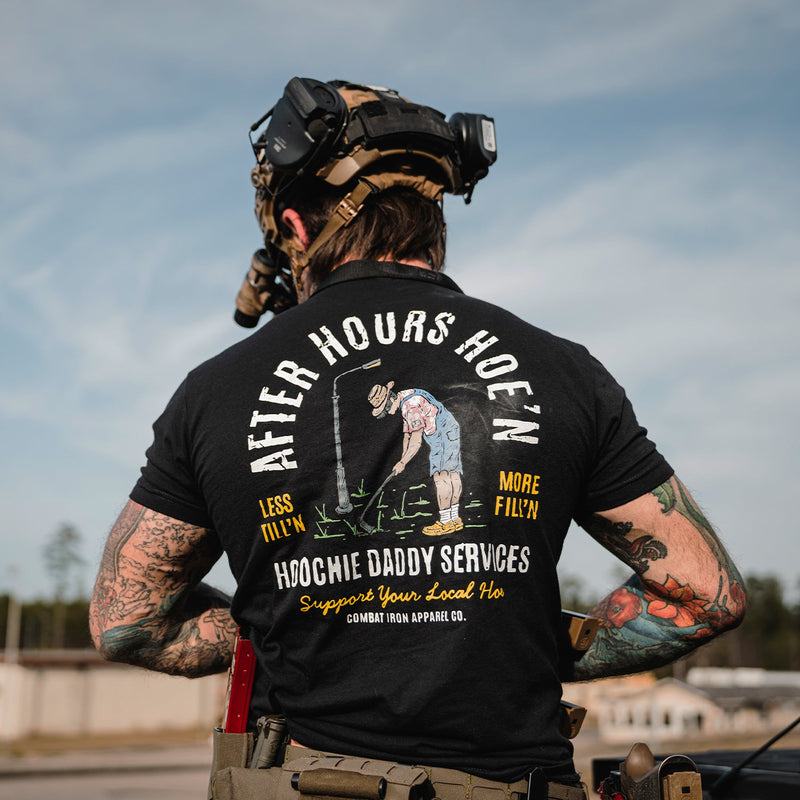 Load image into Gallery viewer, After Hours Hoe&#39;n Hoochie Daddy Services Men&#39;s T-Shirt
