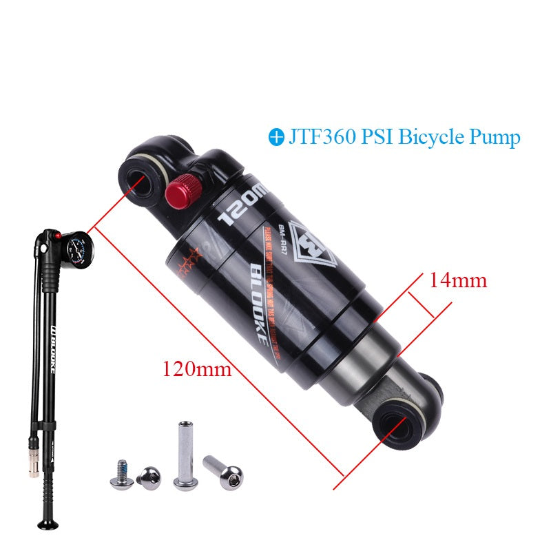 Load image into Gallery viewer, Bike Air Pressure Rear Shock Absorber 120/125/150/165/190mm
