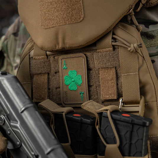 M-Tac Embroidered Patch Lucky Card