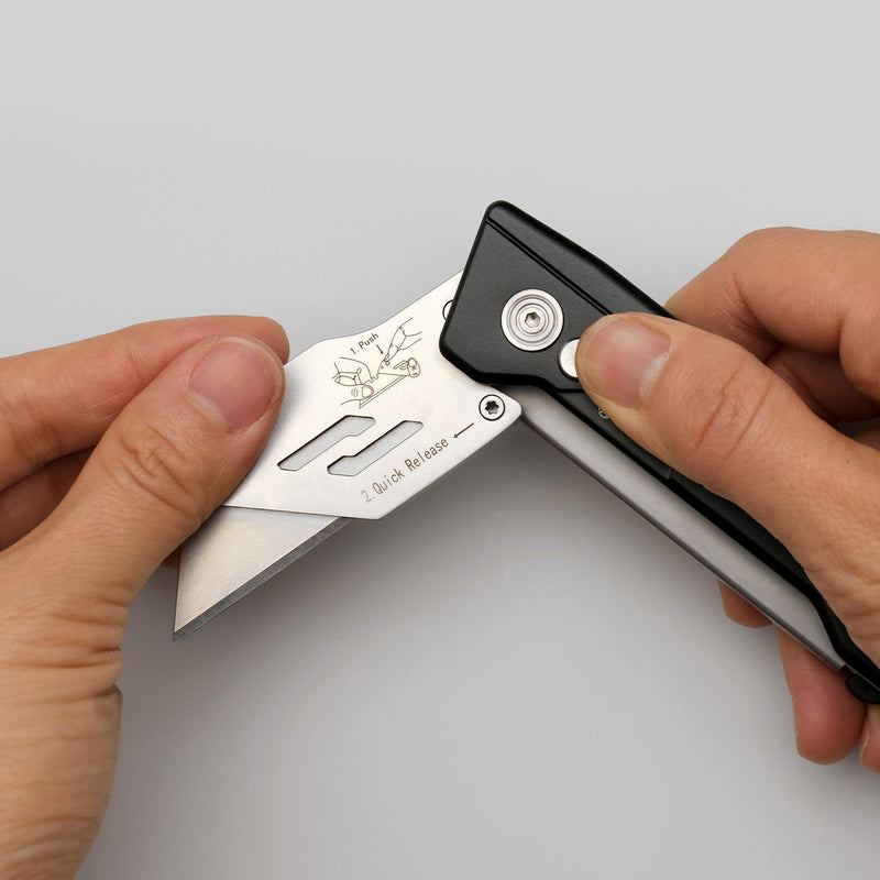 Load image into Gallery viewer, EDC Utility Knife with Blade Storage
