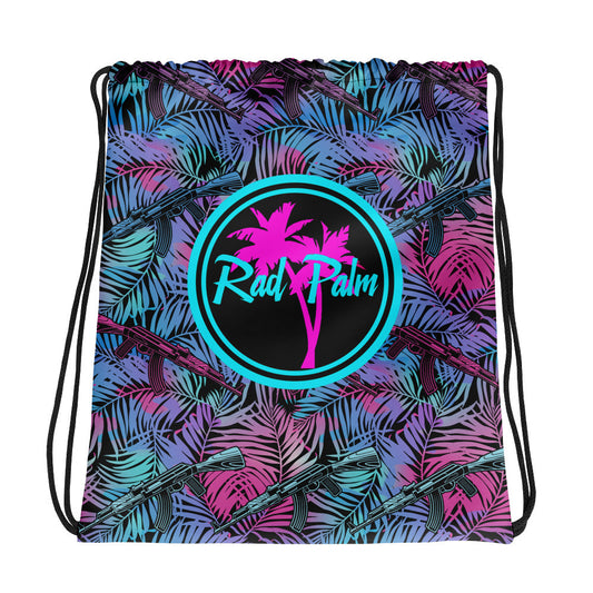Rad Palm AK Madness Drawstring Bag