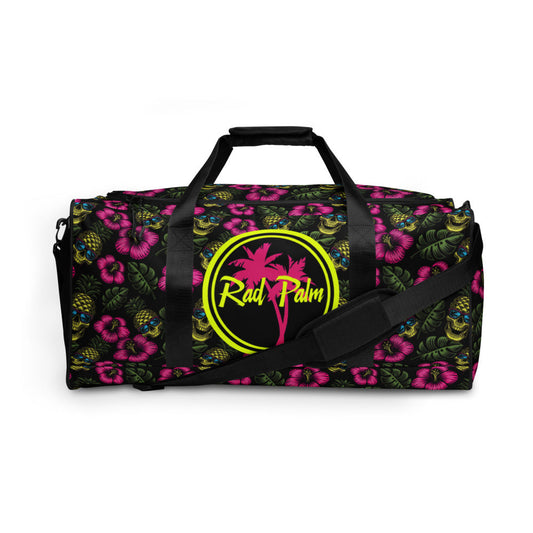 Rad Palm Pineapple Head Duffle Bag