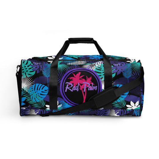 Neon Jungle Night Duffle Bag