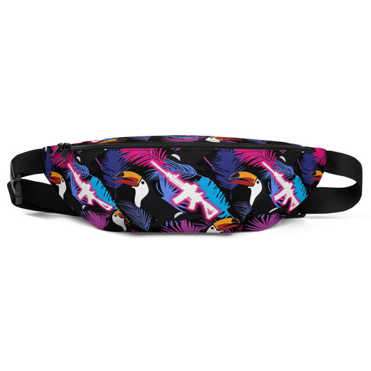 Rad Palm Toucan Attack Fanny Pack
