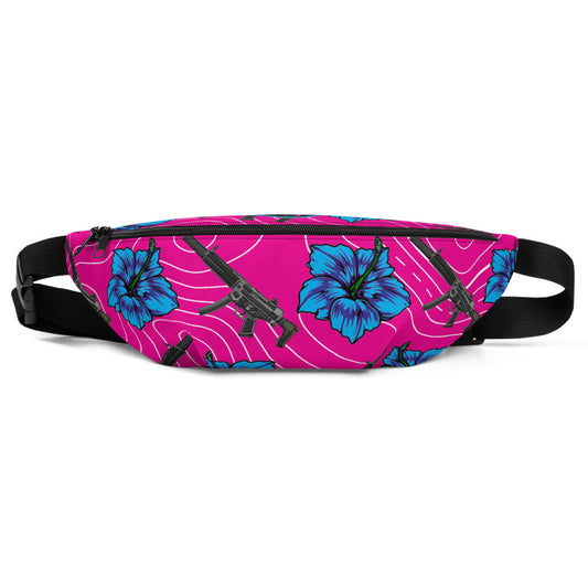 Rad Palm High Capacity Hibiscus Fanny Pack
