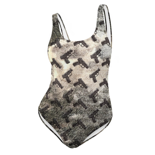 Gunpowder Pistol Palooza One-Piece Swimsuit - Skoutley Outdoors LLC