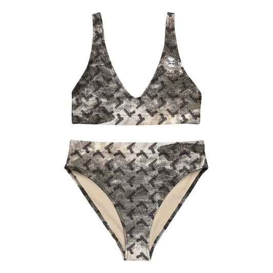 Gunpowder Pistol Palooza High-waisted Bikini Set - Skoutley Outdoors LLC