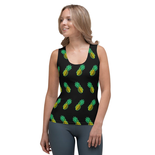 Rad Palm Pineapple Death Tank Top