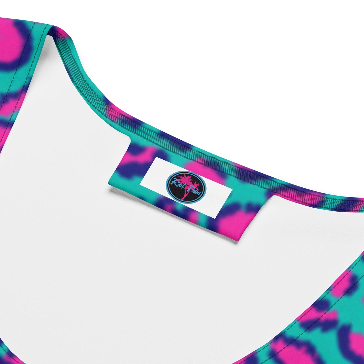 Rad Palm Neon Leopard Tank Top