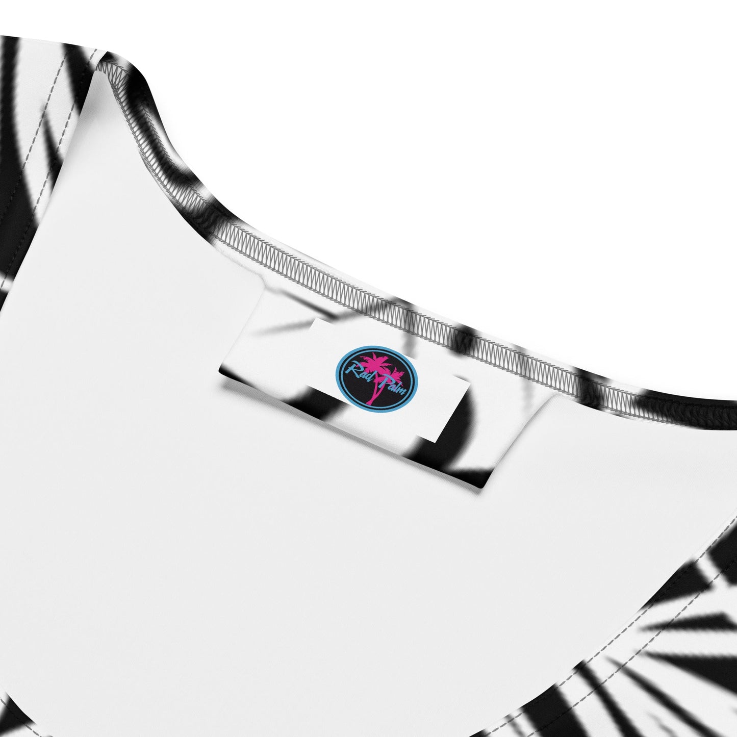 Rad Palm BLK WHT Tank Top