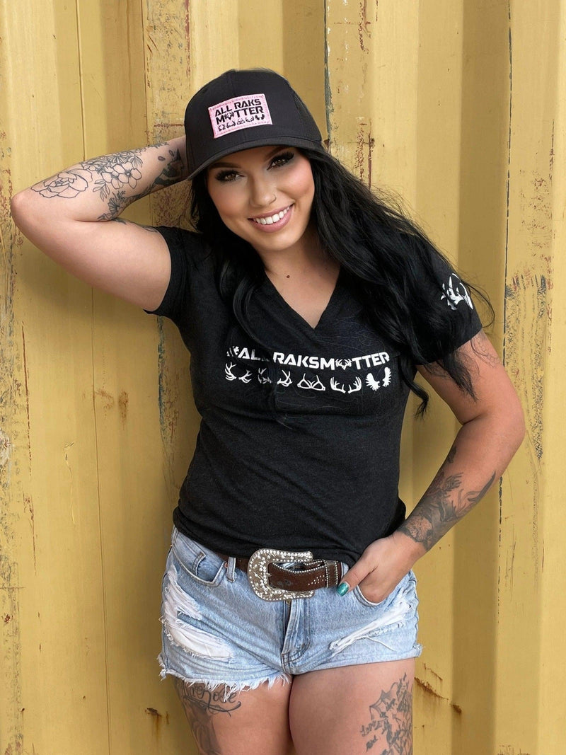 Load image into Gallery viewer, All Raks Matter ™ Trucker Hat - Pink Patch
