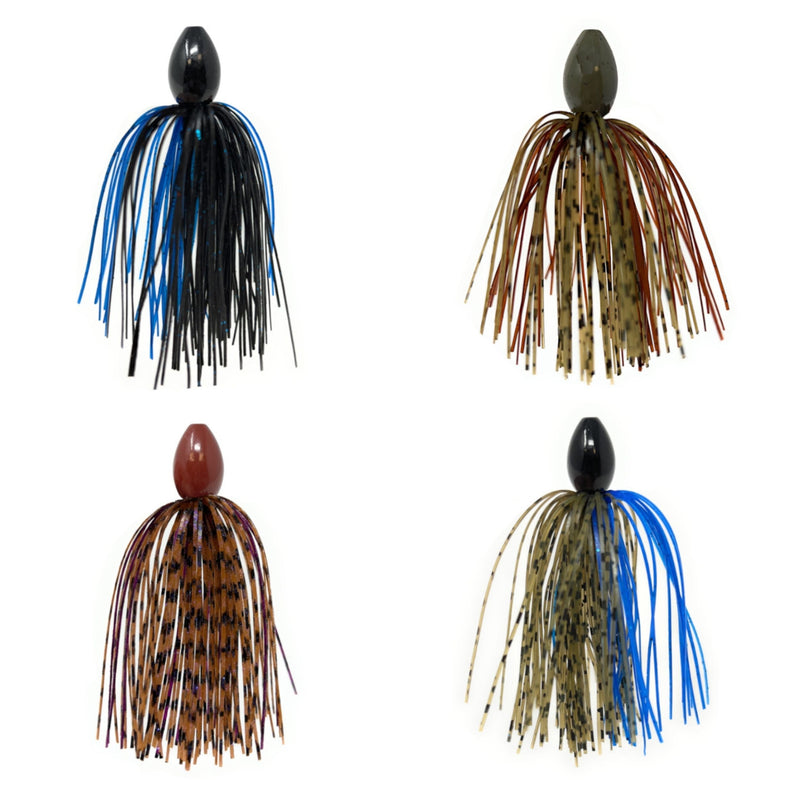 Load image into Gallery viewer, Reaction Tackle Tungsten Punch Rig/Punch Weight with Skirt
