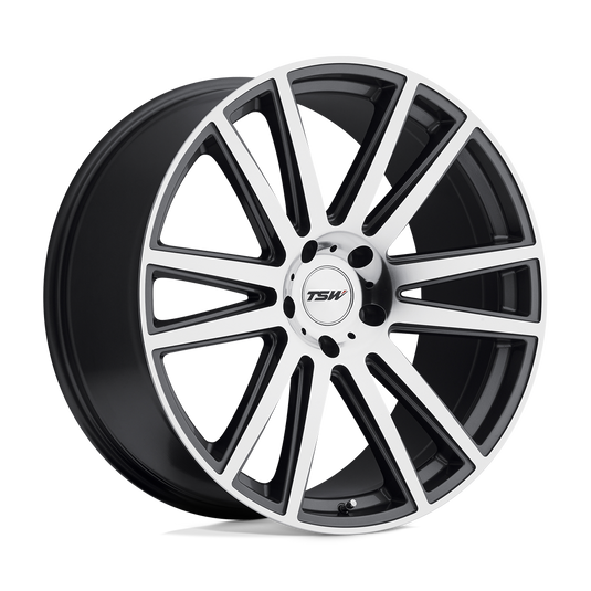 Tsw Gatsby Gunmetal W/ Mirror Cut Face