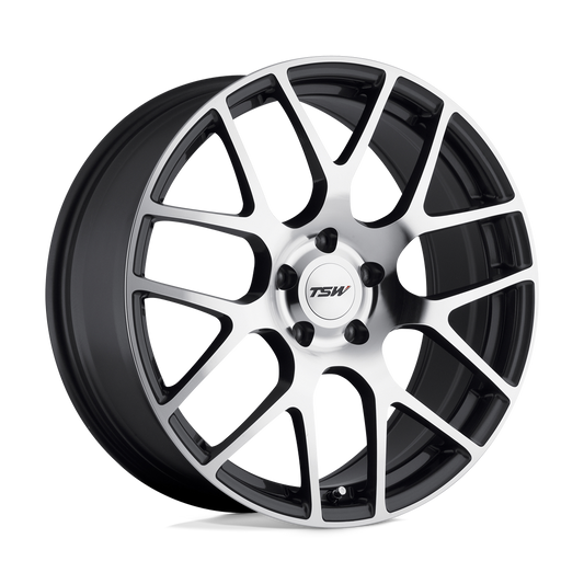 Tsw Nurburgring Gunmetal W/ Mirror Cut Face