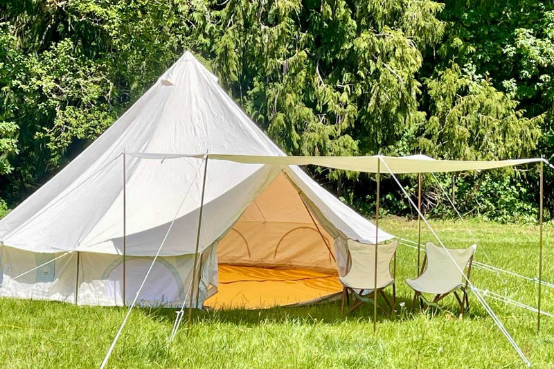 Load image into Gallery viewer, Bell Tent Awning | Entrance Canopy Cover
