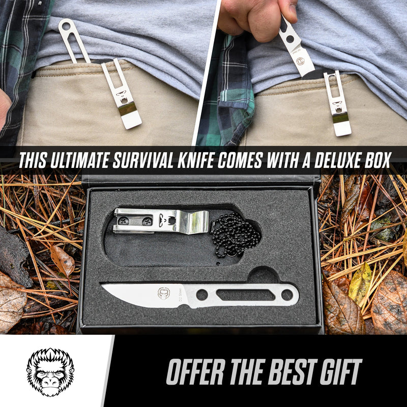 Load image into Gallery viewer, The Scalpel All-Steel Survival Knife Giftset for Outdoors
