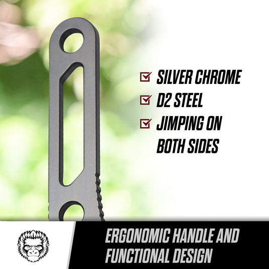 The Scalpel All-Steel Survival Knife Giftset for Outdoors