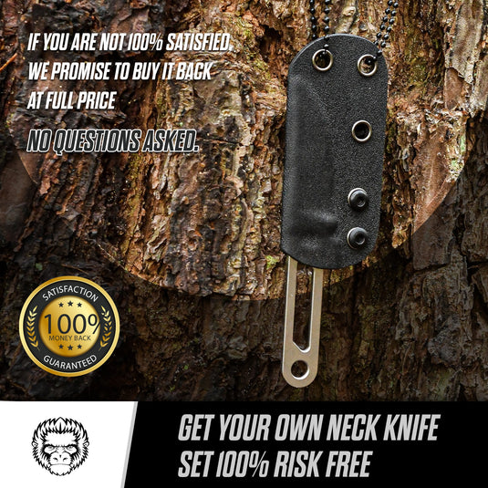 The Scalpel All-Steel Survival Knife Giftset for Outdoors