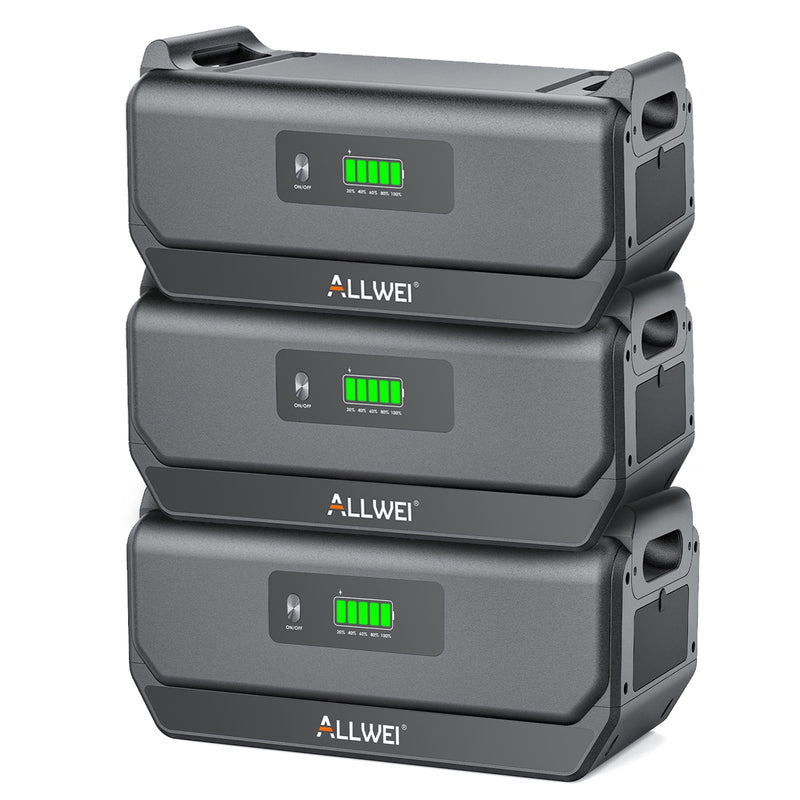 Load image into Gallery viewer, ALLWEI B200 PRO Expansion Battery for PPS2400 Power Stations
