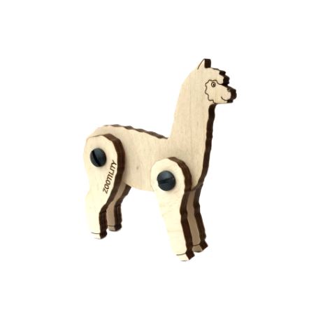 Load image into Gallery viewer, Alpaca 3D Puzzle Toy

