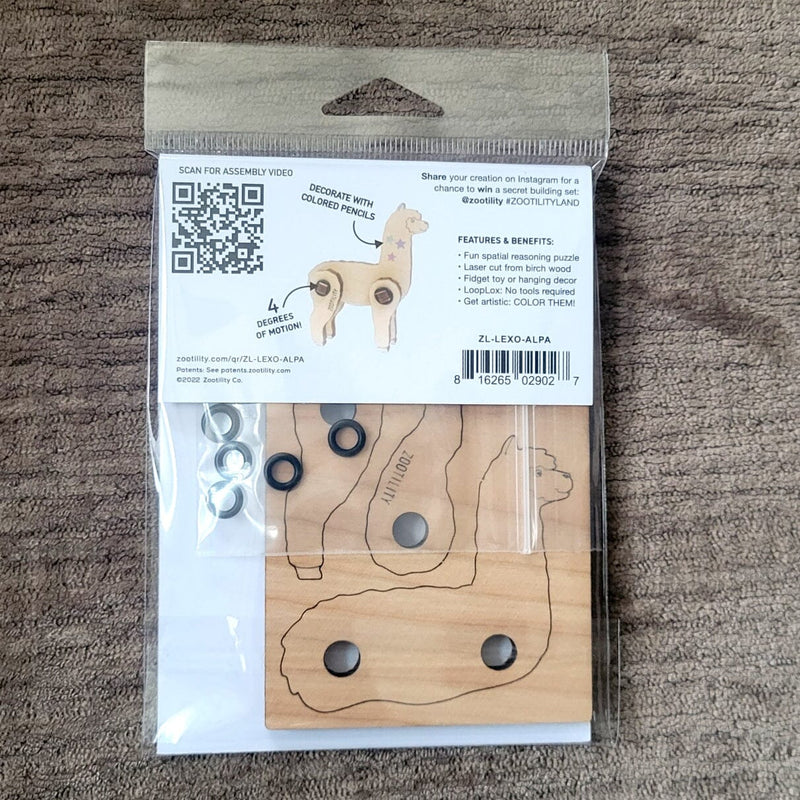 Load image into Gallery viewer, Alpaca 3D Puzzle Toy
