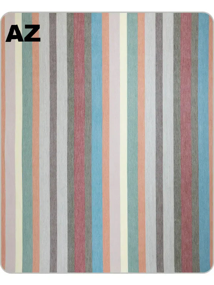 Load image into Gallery viewer, Alpaca Bed Blanket - Striped
