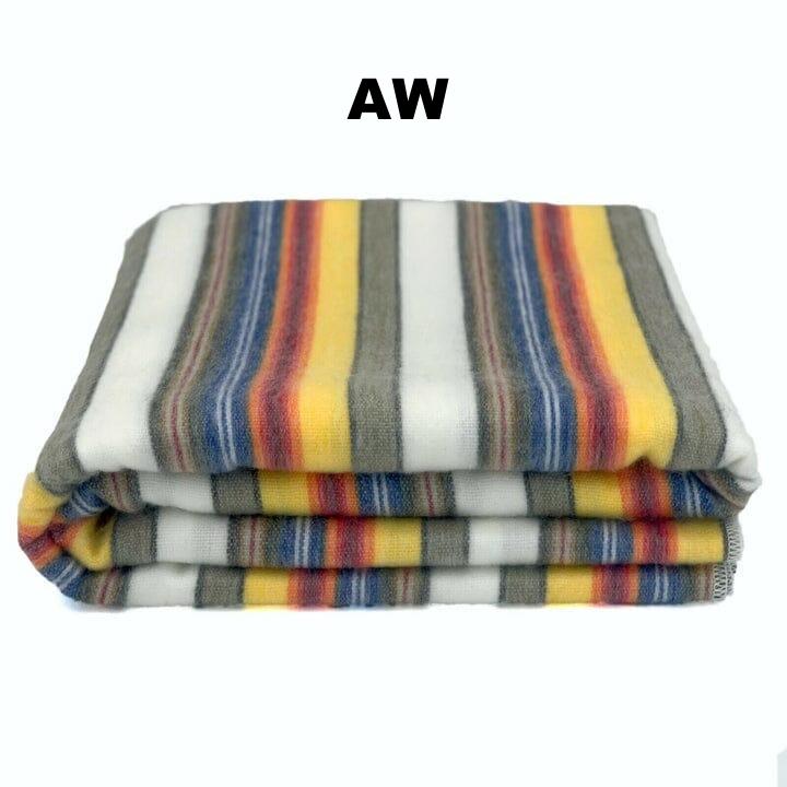 Load image into Gallery viewer, Alpaca Bed Blanket - Striped
