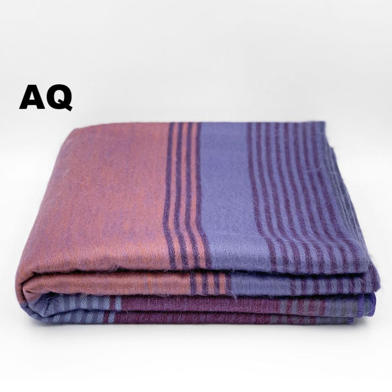 Load image into Gallery viewer, Alpaca Bed Blanket - Striped
