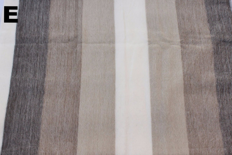 Load image into Gallery viewer, Alpaca Bed Blanket - Striped
