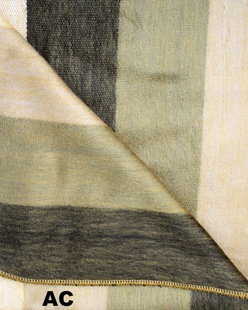 Load image into Gallery viewer, Alpaca Bed Blanket - Striped
