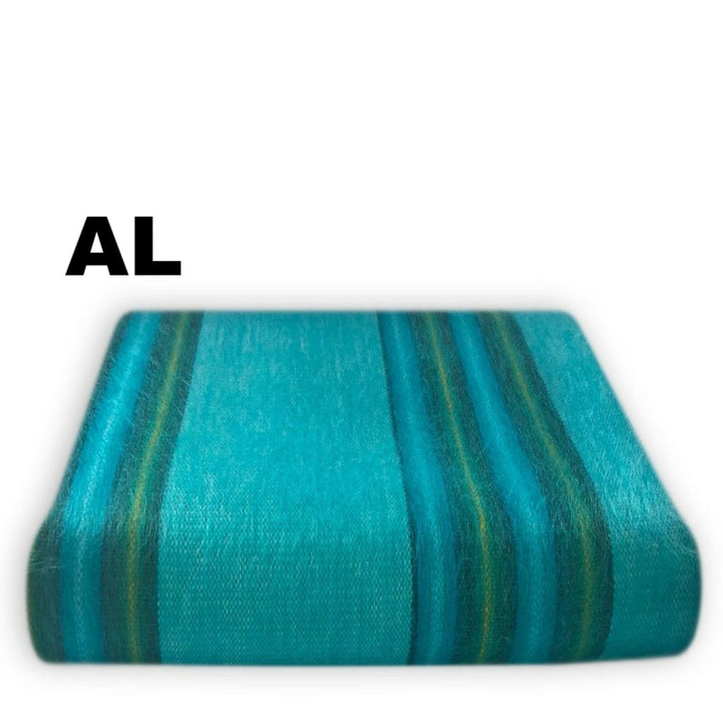 Load image into Gallery viewer, Alpaca Bed Blanket - Striped
