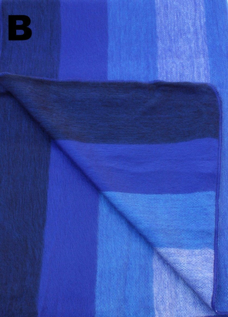 Load image into Gallery viewer, Alpaca Bed Blanket - Striped
