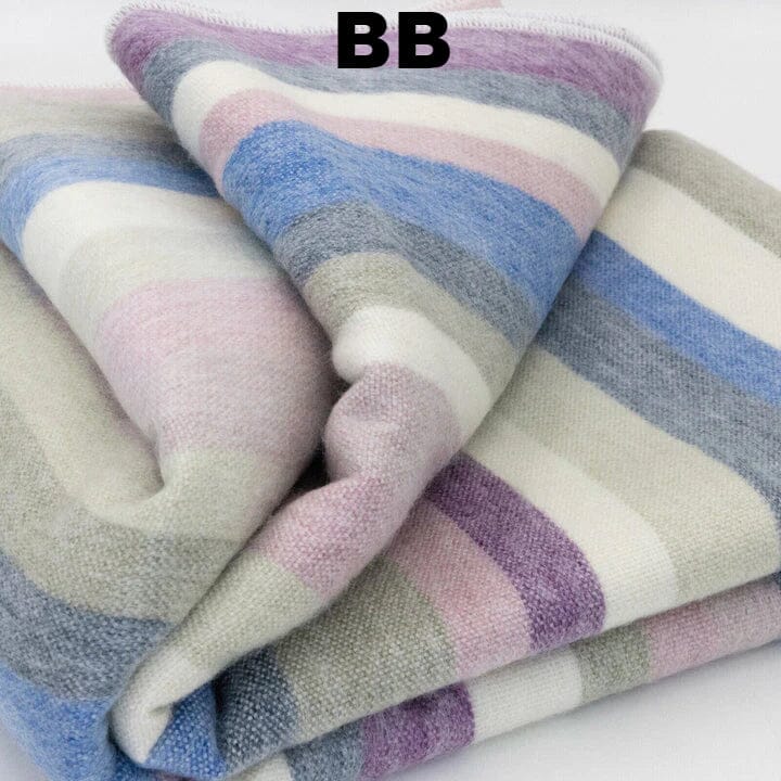 Load image into Gallery viewer, Alpaca Bed Blanket - Striped
