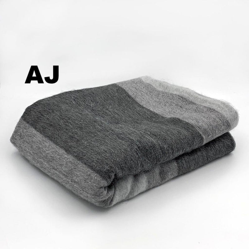 Load image into Gallery viewer, Alpaca Bed Blanket - Striped

