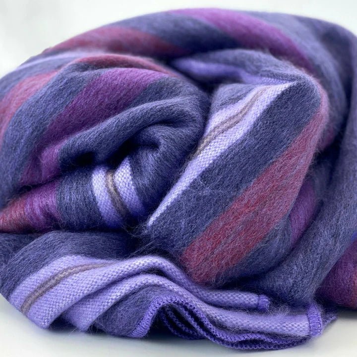 Load image into Gallery viewer, Alpaca Bed Blanket - Striped
