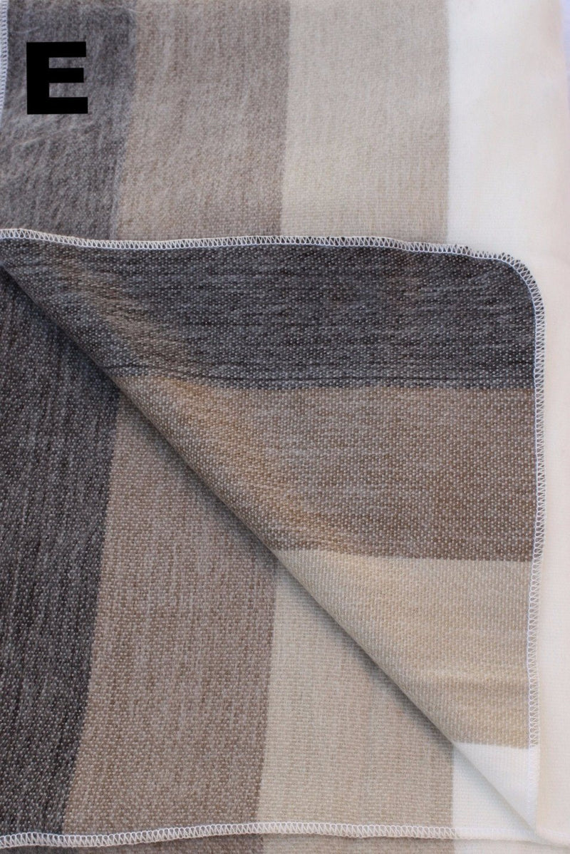 Load image into Gallery viewer, Alpaca Bed Blanket - Striped
