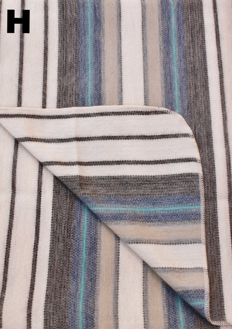 Load image into Gallery viewer, Alpaca Bed Blanket - Striped
