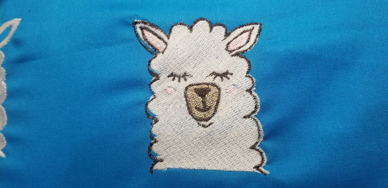 Load image into Gallery viewer, Alpaca Embroidery and Vinyl Customization

