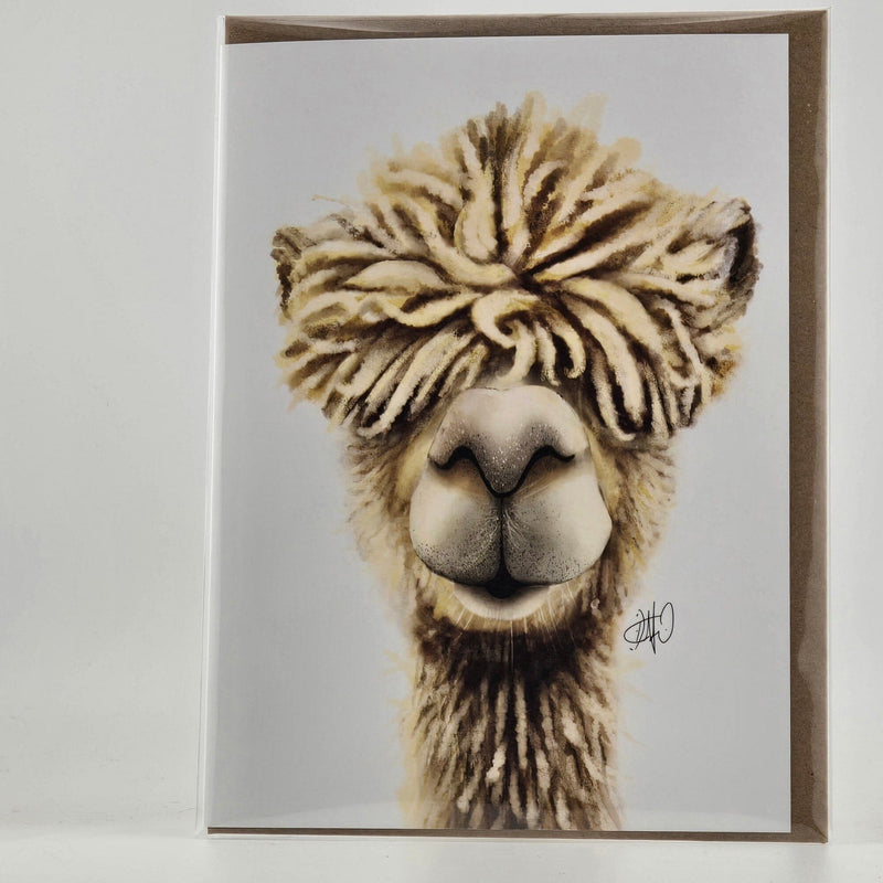 Load image into Gallery viewer, Alpaca Greeting Card - CoolPaca
