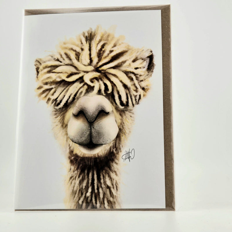 Load image into Gallery viewer, Alpaca Greeting Card - CoolPaca
