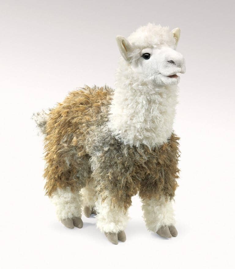Load image into Gallery viewer, Alpaca Hand Puppet
